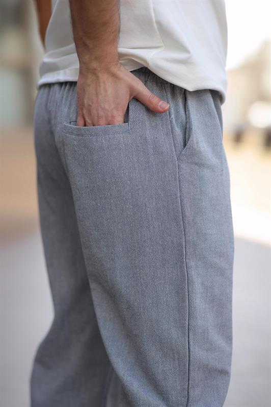 MDX Navy Blue 100% Cotton Comfort Fit Men's Trousers E6565 - West Allis
