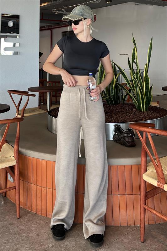 MDX Mink High Waisted Adjustable Wide Leg Pants MG2089 - Laeken