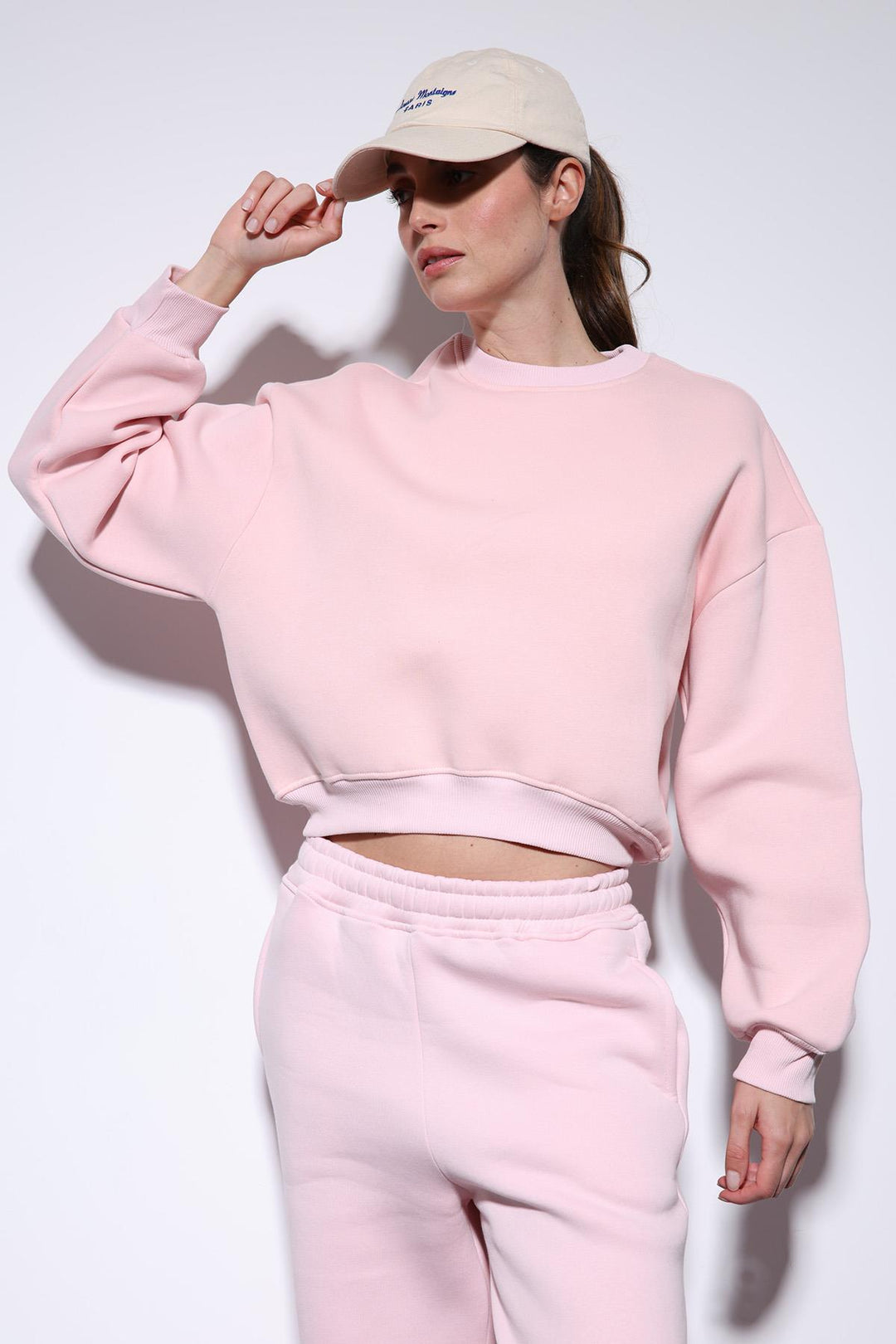 ANT Antioch Pink Basic Women's Sweatshirt - Figueira da Foz