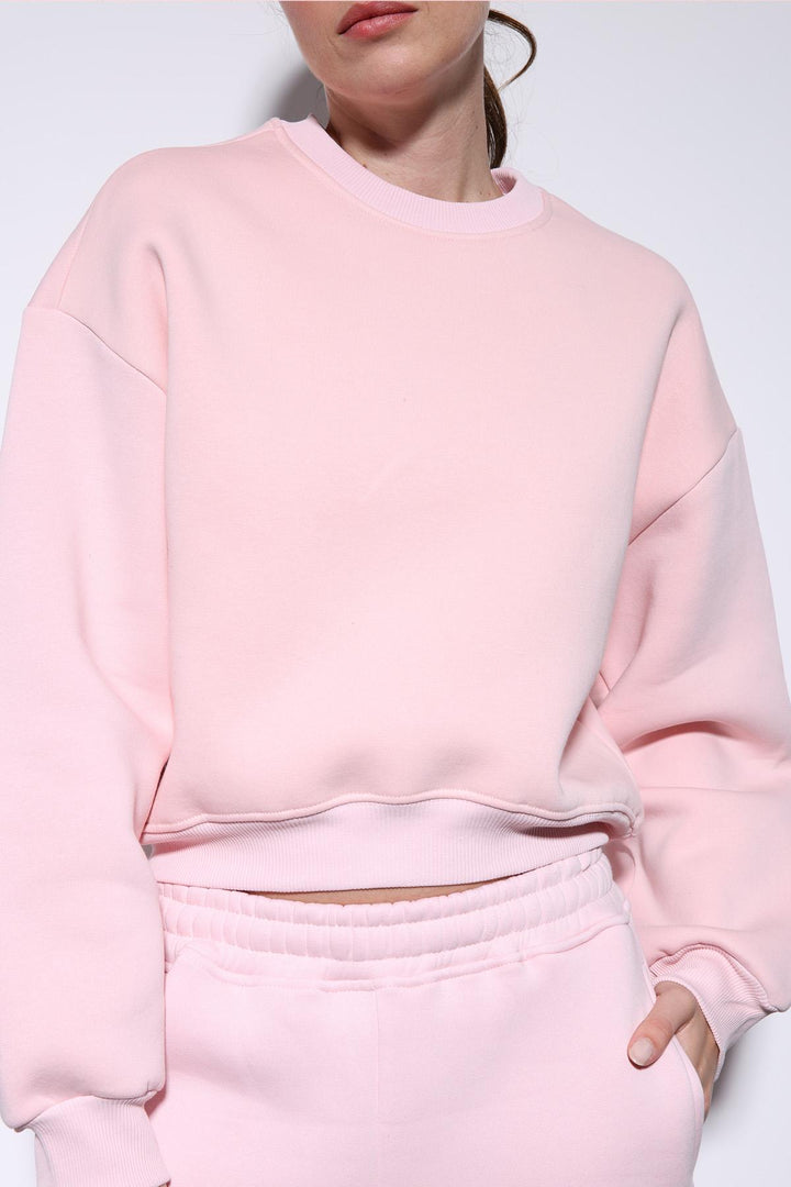 ANT Antioch Pink Basic Women's Sweatshirt - Figueira da Foz
