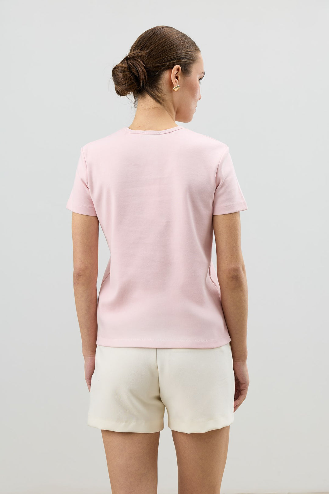 ANT Antioch Pembe Basic Kadın T-Shirt - Denver