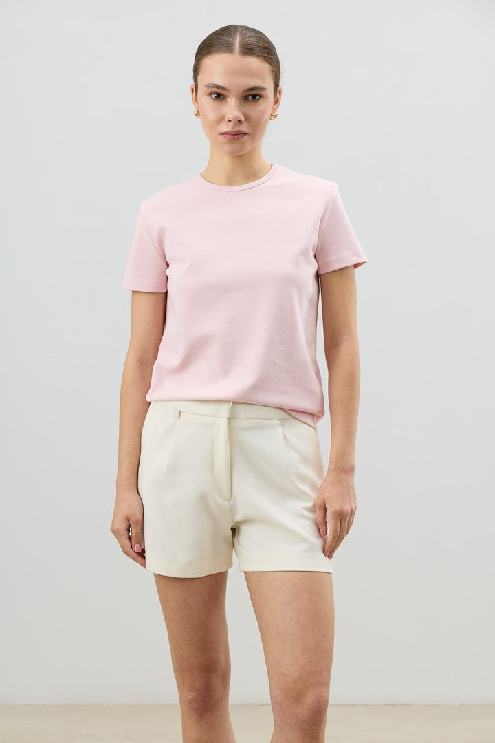 ANT Antioch Pembe Basic Kadın T-Shirt - Denver