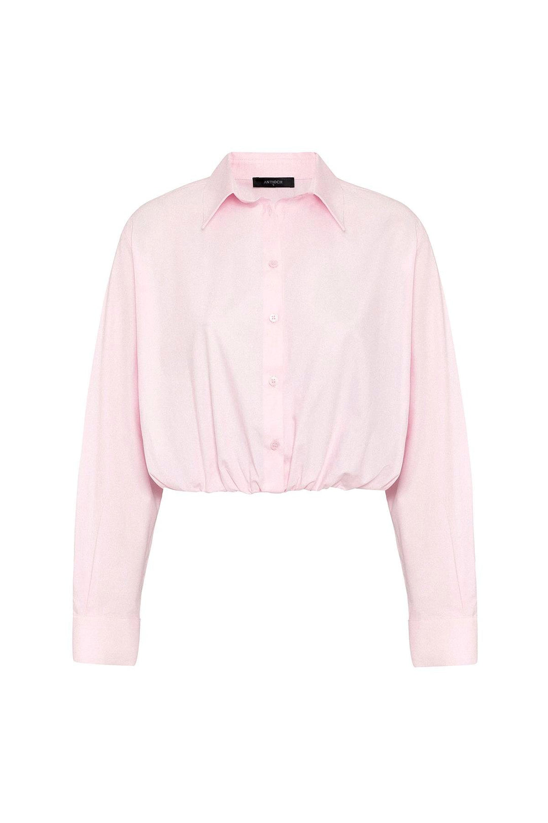 ANT Antioch Pink Crop Poplin Women's Shirt - Toronto