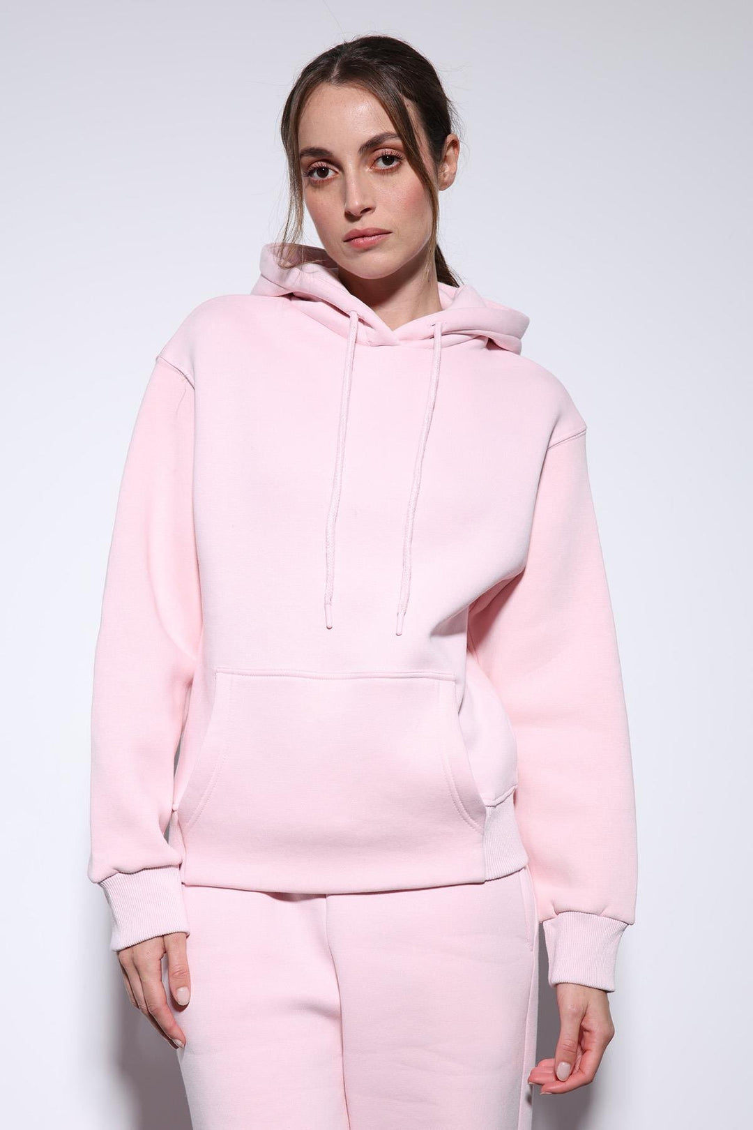 ANT Antioch Pink Hooded Basic Women's Sweatshirt - Boulogne-Billancourt