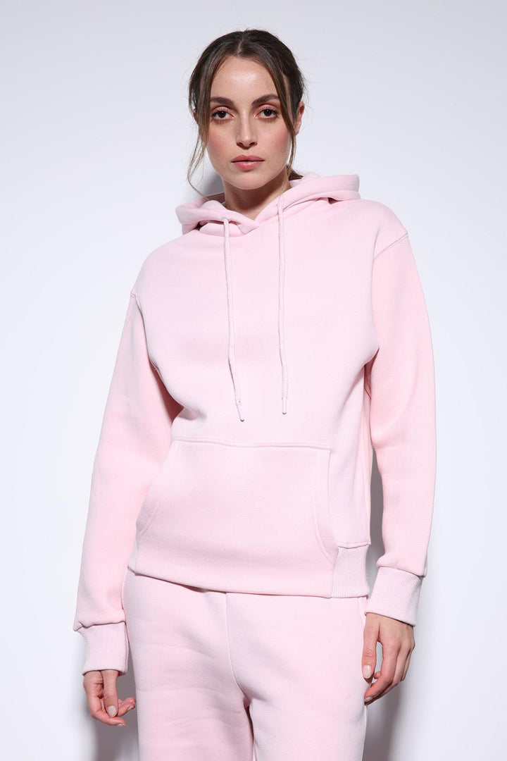 ANT Antioch Pink Hooded Basic Women's Sweatshirt - Boulogne-Billancourt