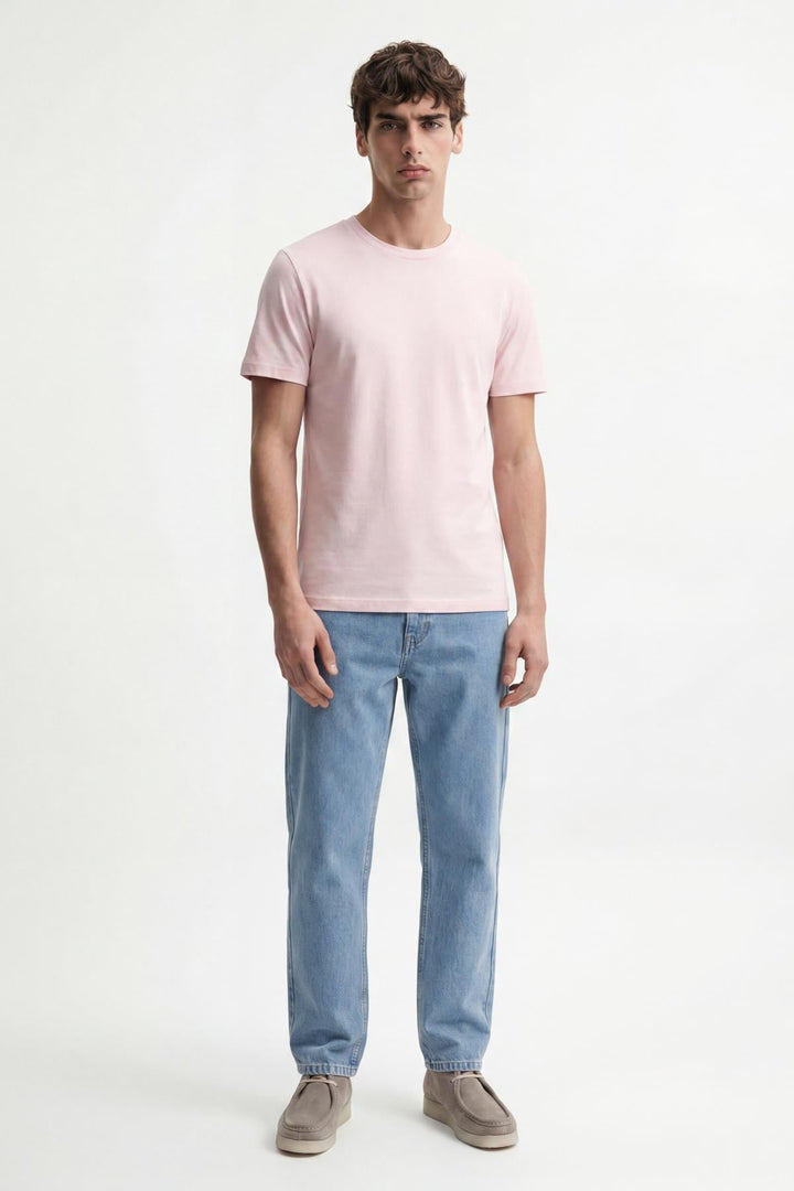ANT Antioch Pembe Pamuklu Erkek T-Shirt - Pleasant Hill