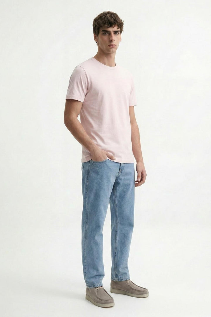ANT Antioch Pembe Pamuklu Erkek T-Shirt - Pleasant Hill