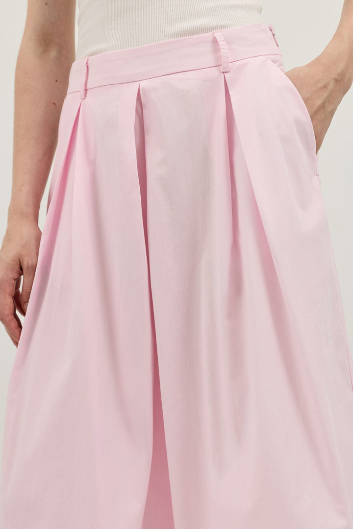 ANT Antioch Pembe Pileli Culotte Pantolon - Rochester