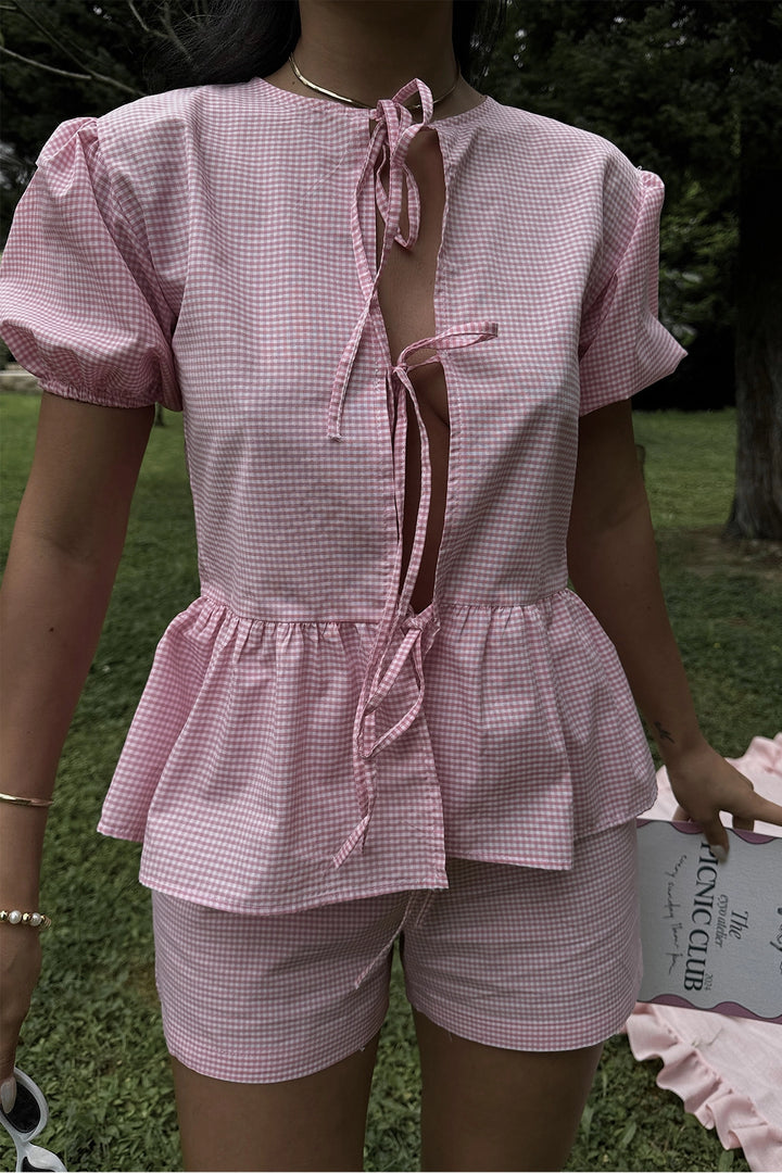 مجموعة EYY Women Pink Laura Pötikare المكونة من قطعتين - بيكو ريفيرا