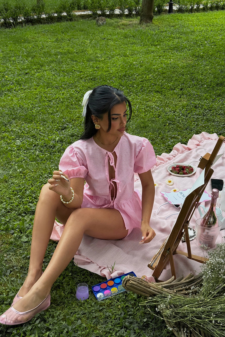 مجموعة EYY Women Pink Laura Pötikare المكونة من قطعتين - بيكو ريفيرا