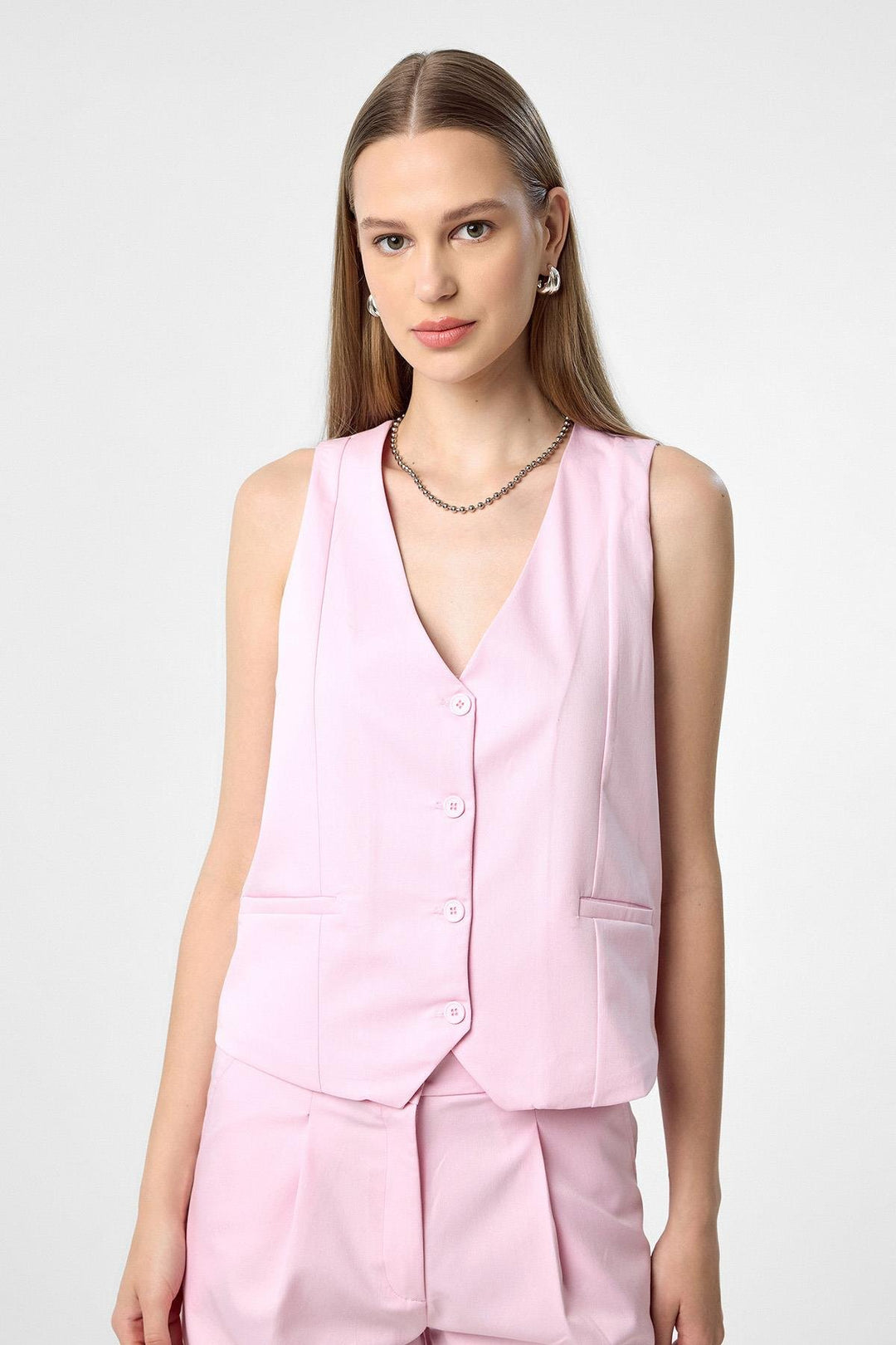 ANT Antioch Pink Vest-Shorts Women's Set - Anderlecht