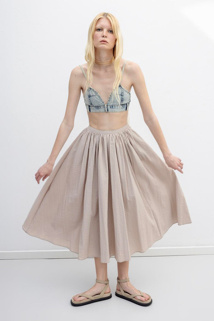 BSL Women Pleated Waistband Skirt - Pristina