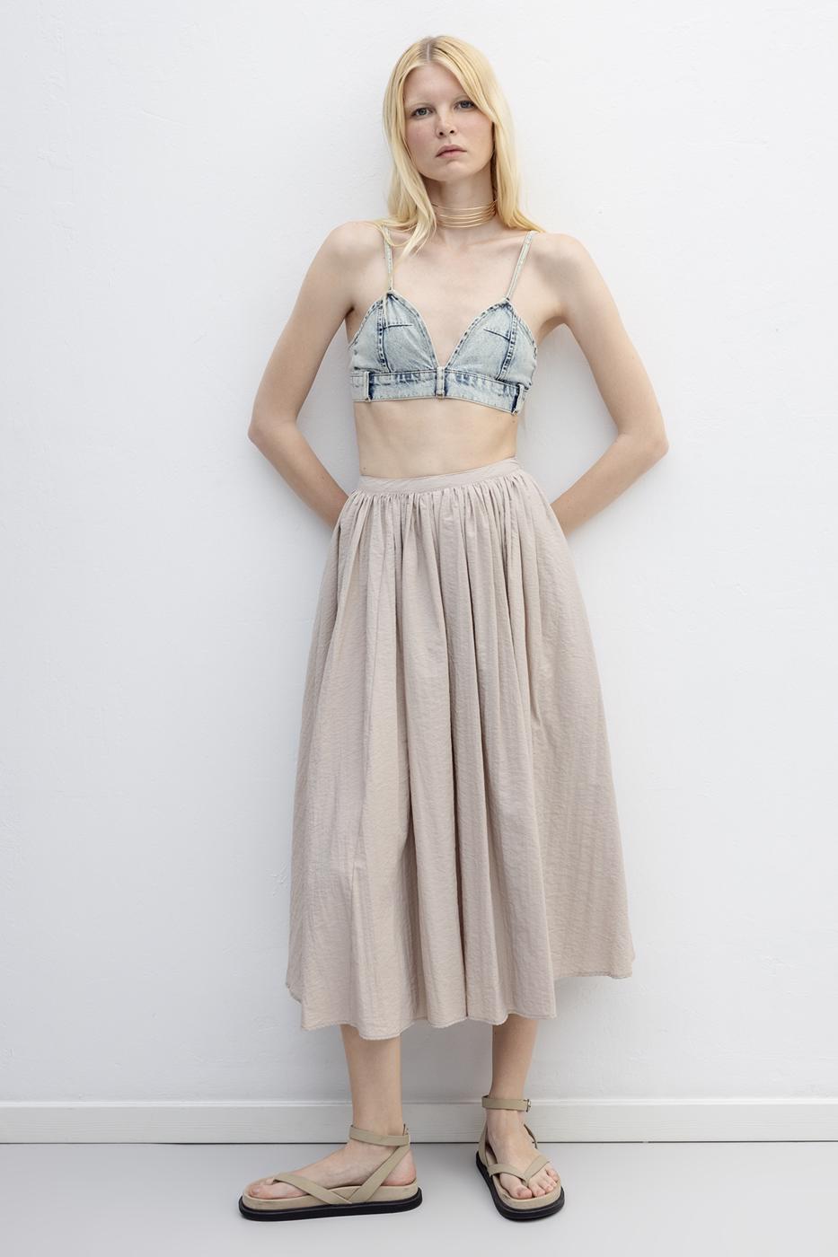 BSL Women Pleated Waistband Skirt - Pristina