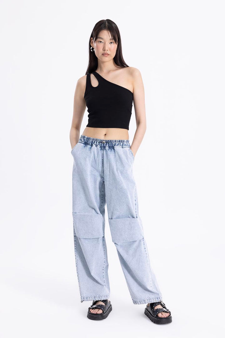 BSL Women Pleated Wide Leg Pants - Jackson