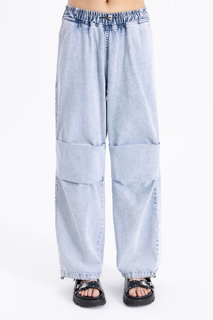 BSL Women Pleated Wide Leg Pants - Jackson