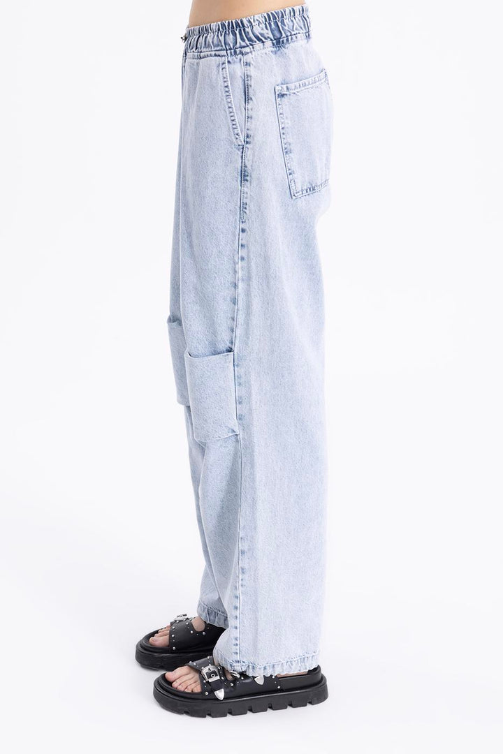 BSL Women Pleated Wide Leg Pants - Jackson