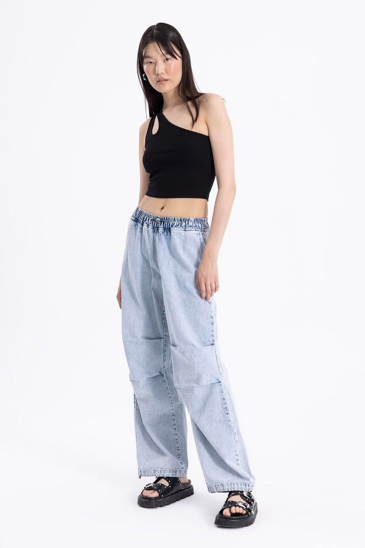 BSL Women Pleated Wide Leg Pants - Jackson