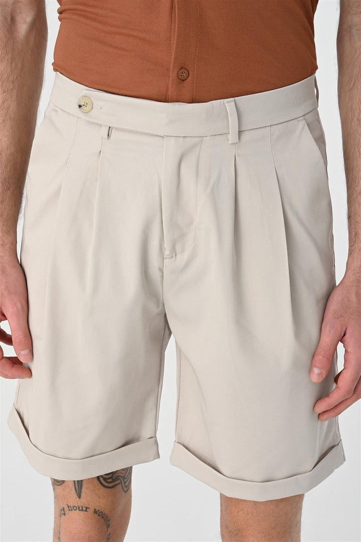 ANT Pleated Men's Shorts - Mühlhausen