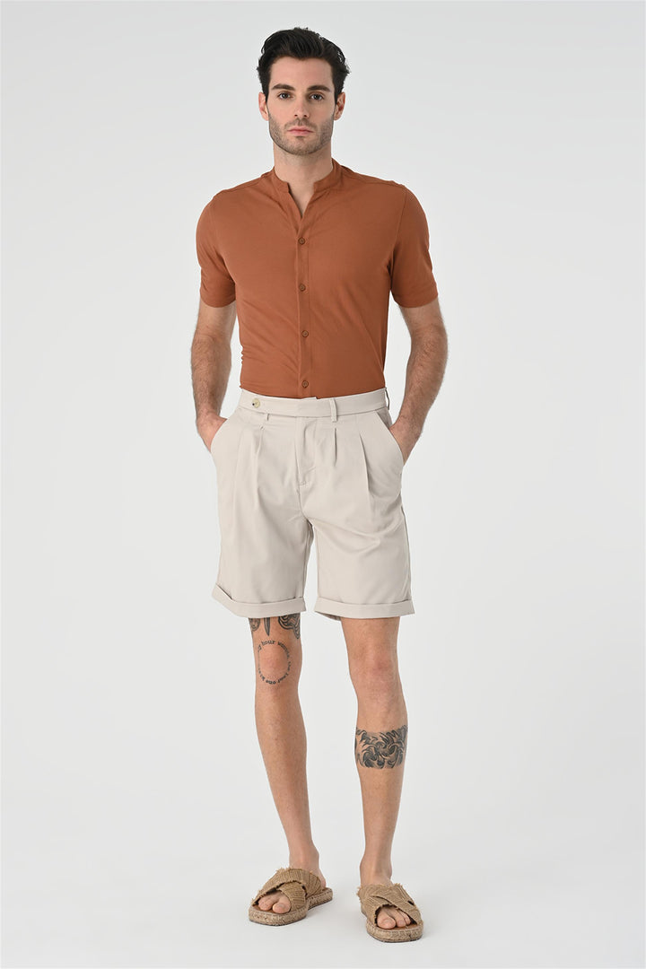 ANT Pleated Men's Shorts - Mühlhausen