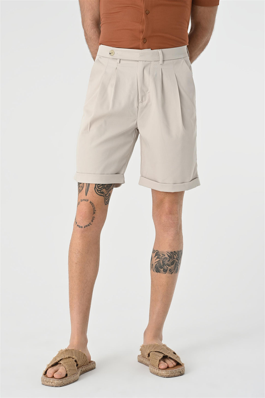 ANT Pleated Men's Shorts - Mühlhausen