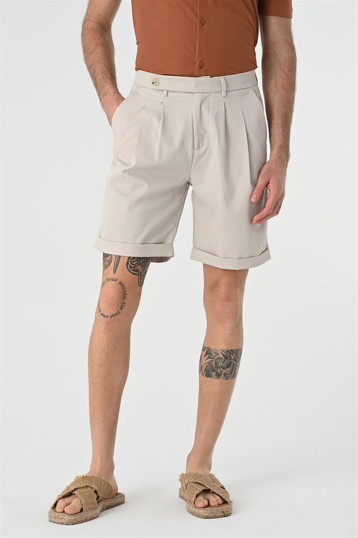 ANT Pleated Men's Shorts - Mühlhausen
