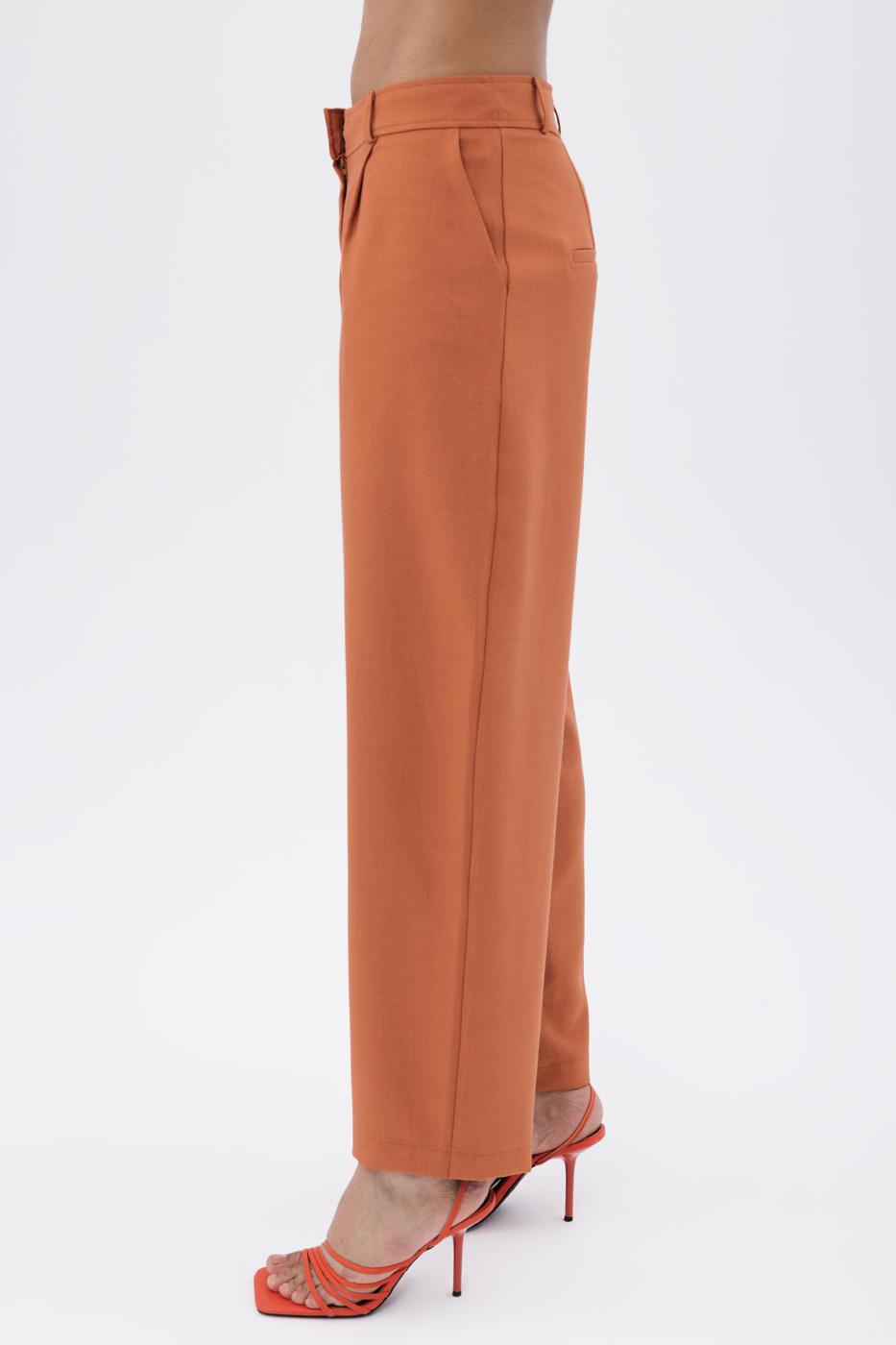 BSL Women Pleated Carrot Trousers - Huauchinango