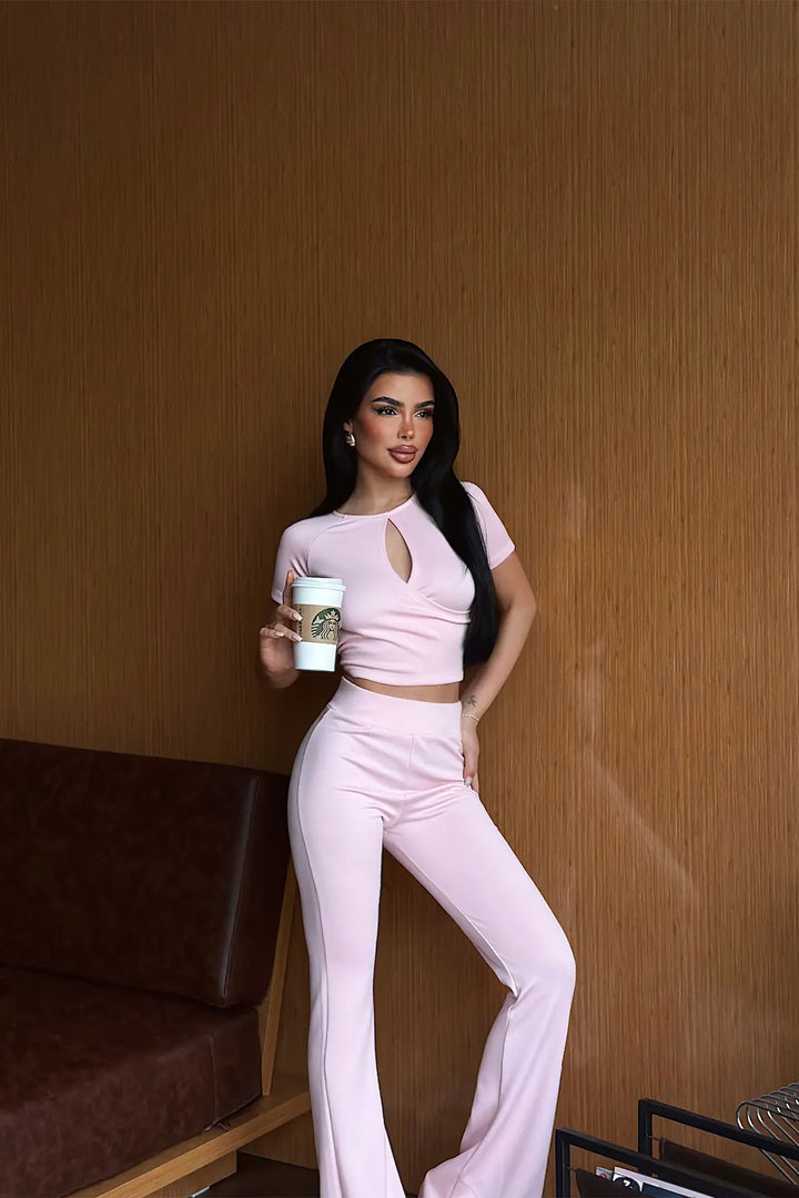 EYY Women Pink Pants Set - Framingham