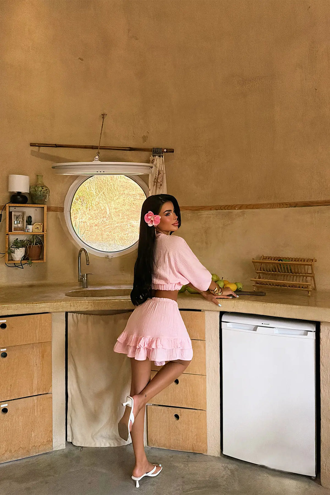 EYY Women Pink Skirt Set - Bergen op Zoom