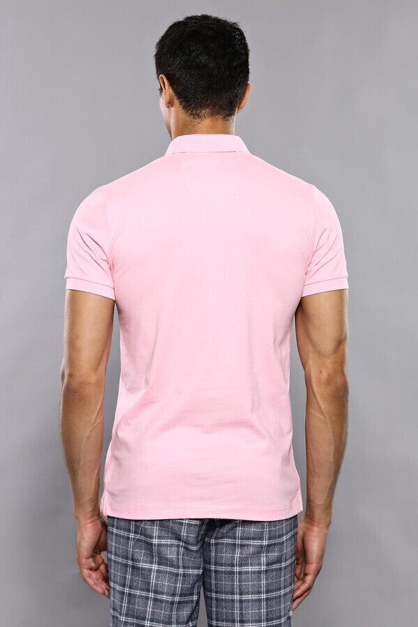 WSS Plain Pink Polo T-Shirt   - Tournai