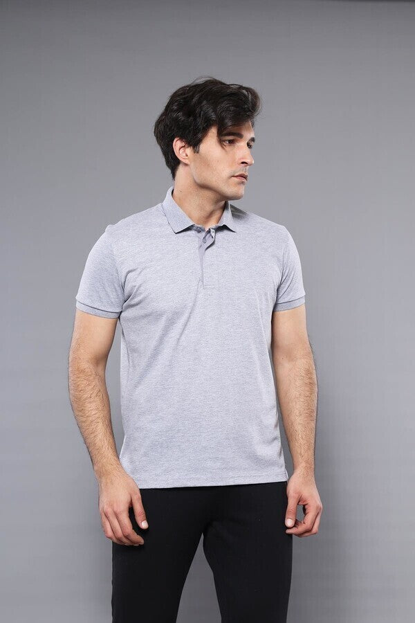 WSS Polo Plain Grey T-Shirt   - Horishni Plavni