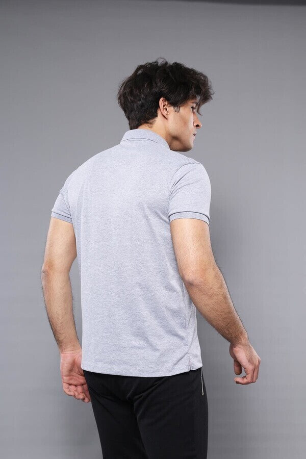 WSS Polo Plain Grey T-Shirt   - Horishni Plavni
