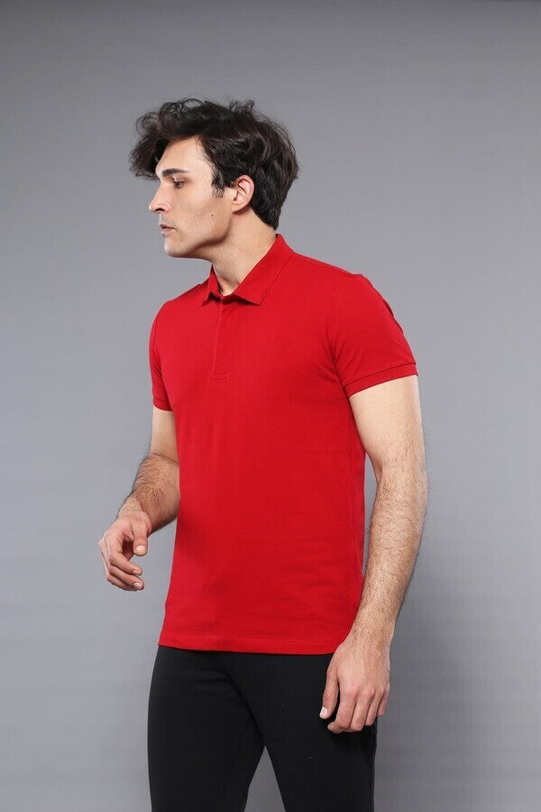 WSS Polo Plain Red T-Shirt  - Zhytomyr
