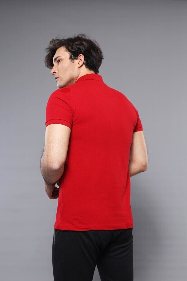 WSS Polo Plain Red T-Shirt  - Zhytomyr