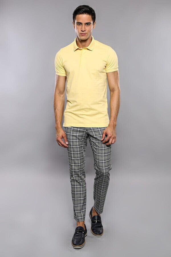 WSS Polo Plain Yellow T-Shirt  - Ciudad de Huajuapam de León