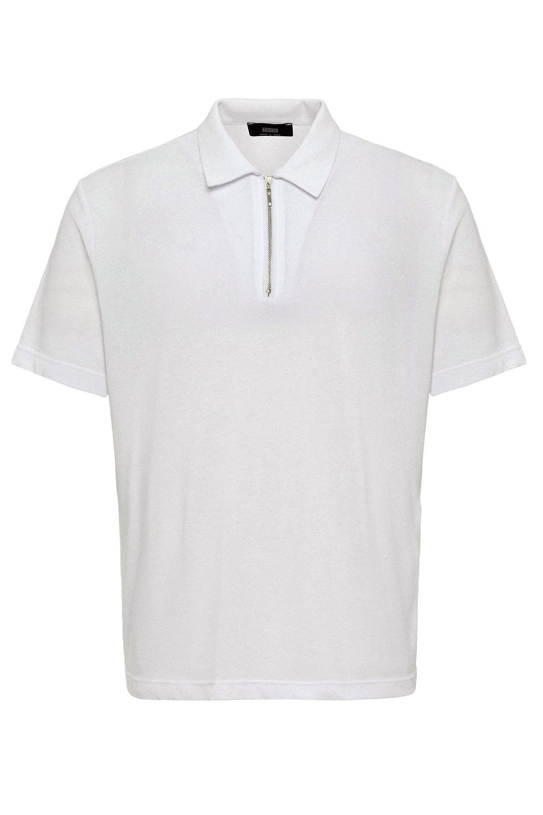 ANT Polo Neck Zippered Men's T-Shirt - Tultepec