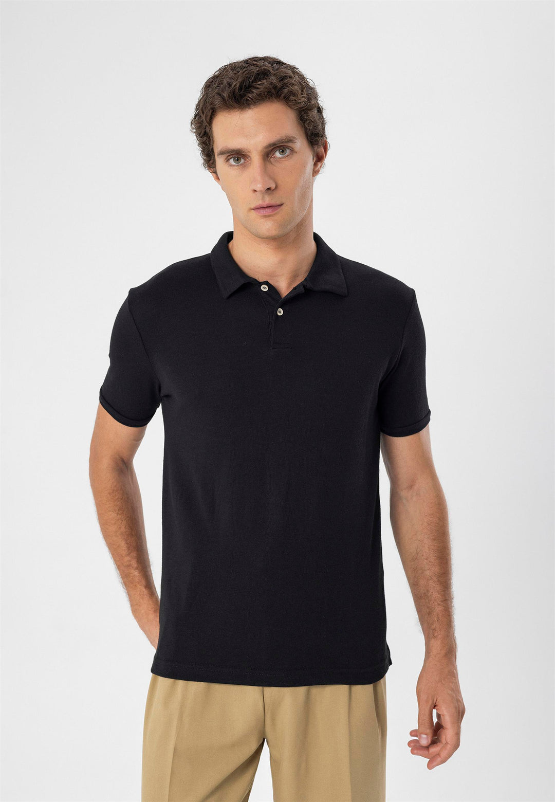 ANT Polo Yaka Slim Fit Arkek T-Shirt - Yasynuvata