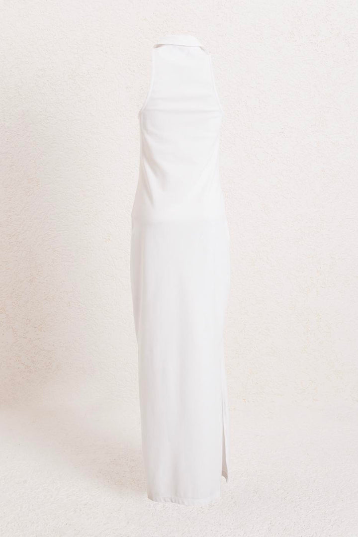 BSL Women Polo Collar Maxi Pique Dress - Salzburg