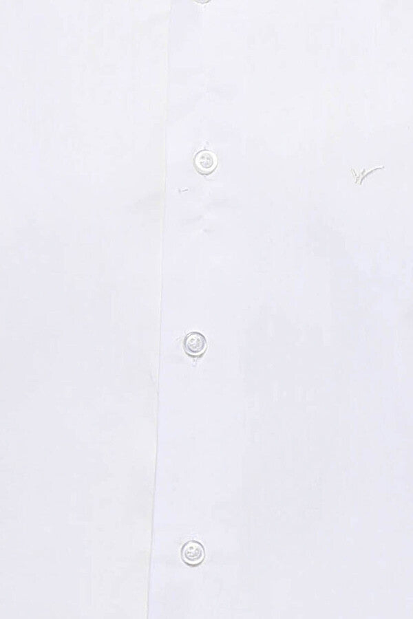 WSS Poly Cotton Slim Fit Cream Shirt  - Ensenada