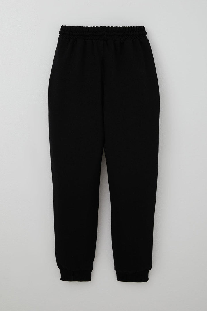 BRE Poyraz Kids Boys' Sweatpants with Drawstring, Pockets, and Elastic Waistband, 92 Years, Black. - Drummondville