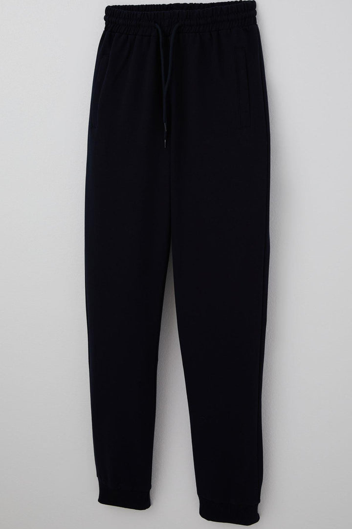 BRE Poyraz Kids Erkek Çocuk Eşofman Altı Bağcıklı Cep Kısmı Fermuarlı 136 Yaş, Lacivert - Haarlem