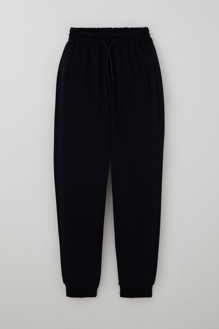 BRE Poyraz Kids Boys' Sweatpants with Drawstring, Pockets, Elastic Waistband, 92 Years, Navy Blue - Perris