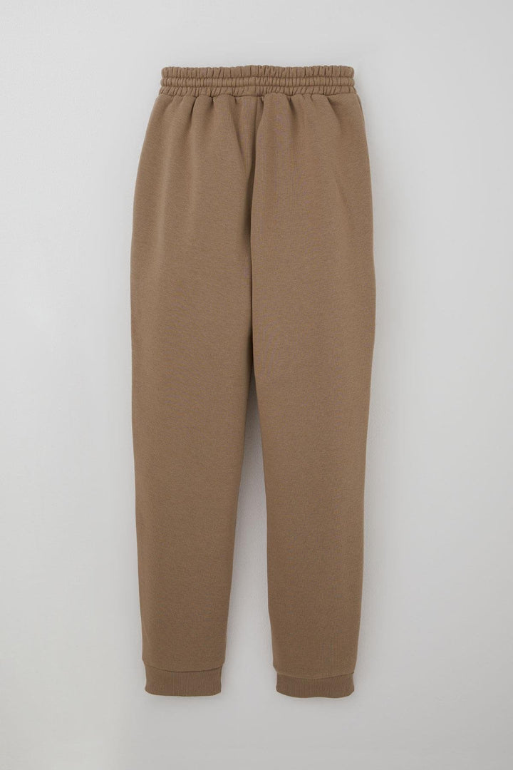 BRE Poyraz Kids Erkek Çocuk Eşofman Takımı Bağcıklı Cep Kısmı Fermuarlı 136 Yaş, Açık Kahverengi - Lombard