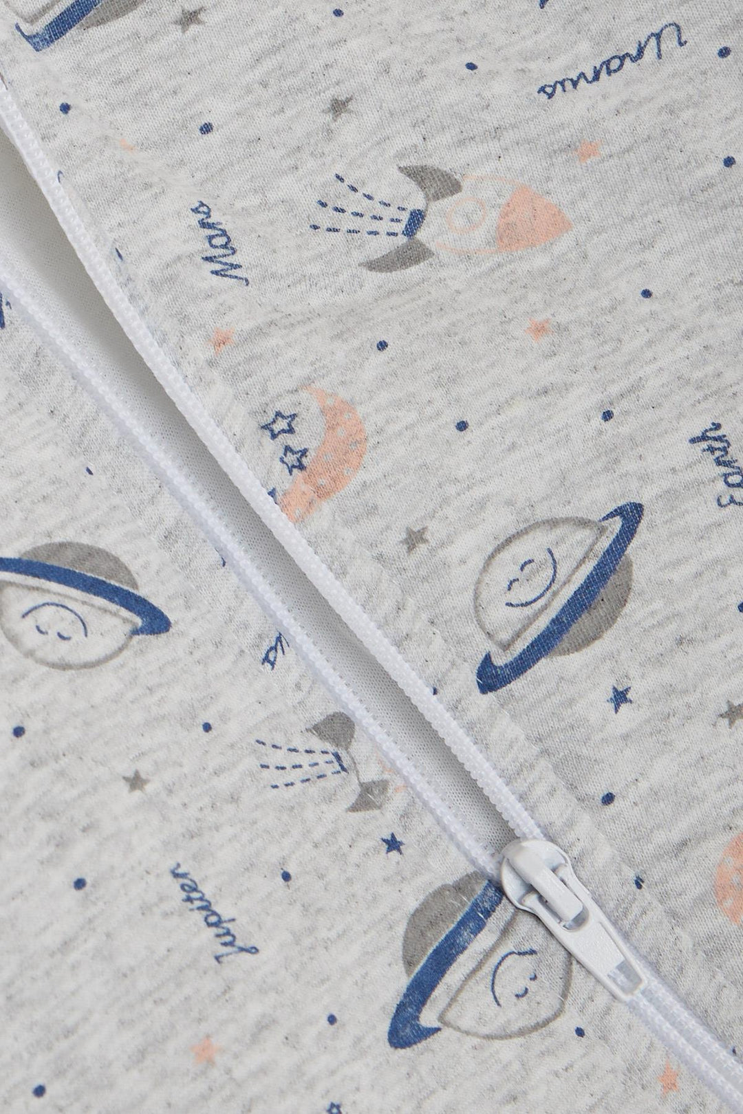 BRE Score Baby Girl Sleeping Bag Space Themed 4-6 Years, Grey Melange - Longmont
