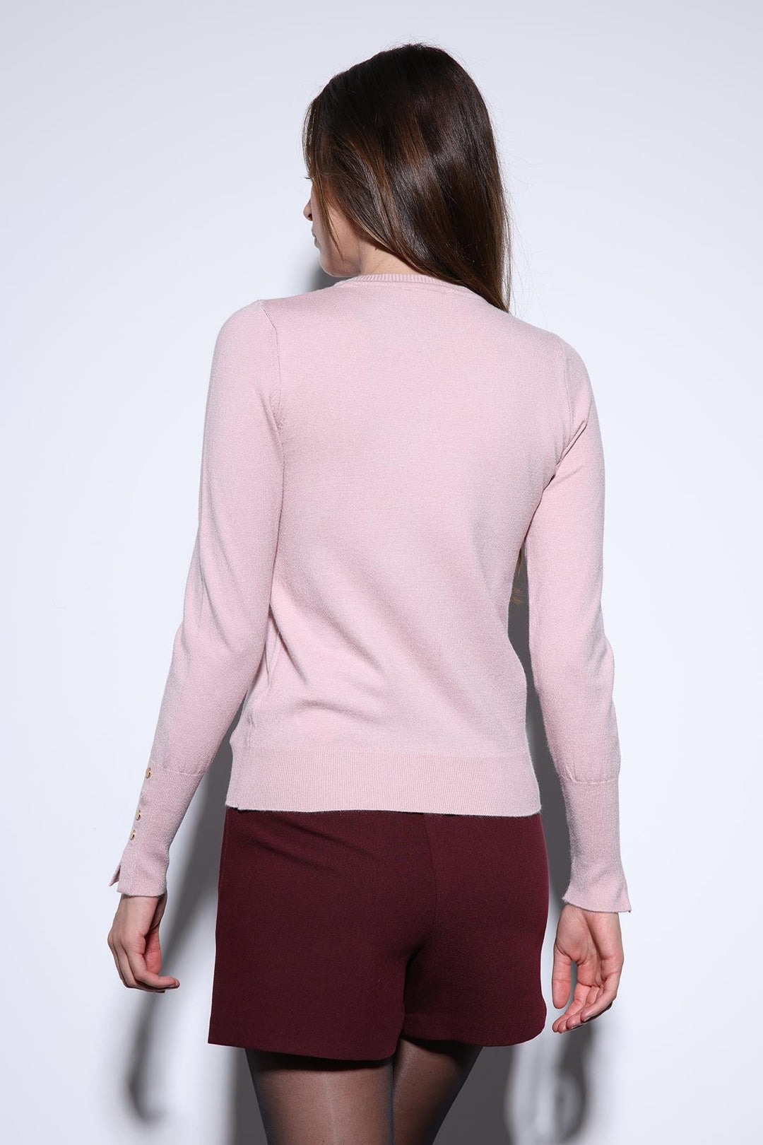 ANT Antioch Powder Basic Women's Knit Sweater - Borken