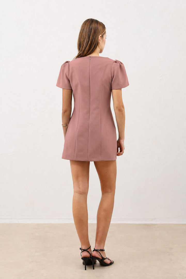 ANT Ruffled Short Dress for Women - Lecco