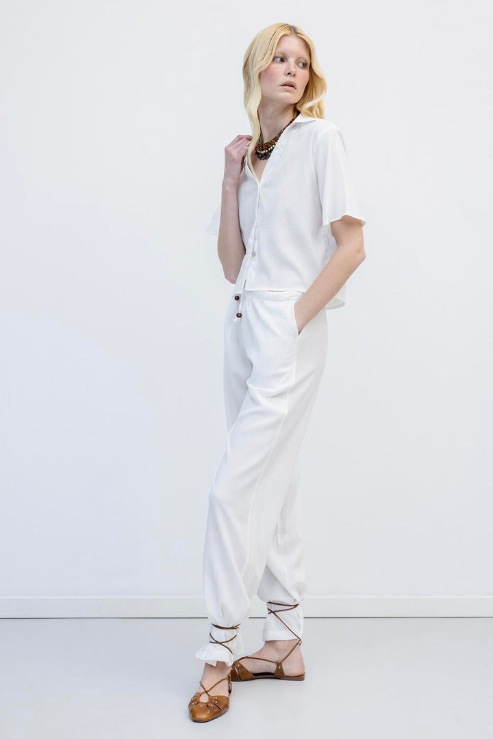 BSL Women Relaxed Cut Trousers - Encinitas