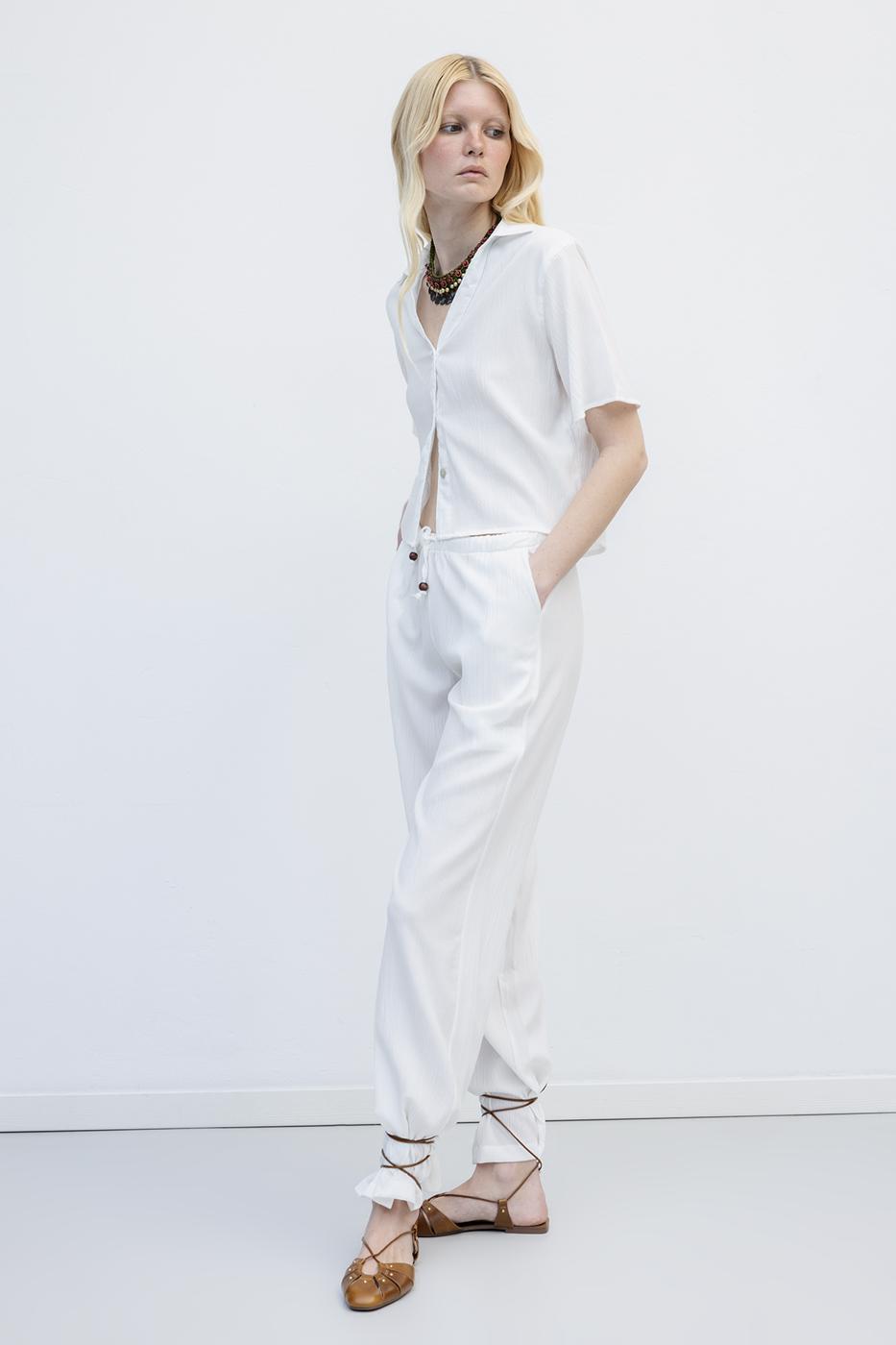 BSL Women Relaxed Cut Trousers - Encinitas