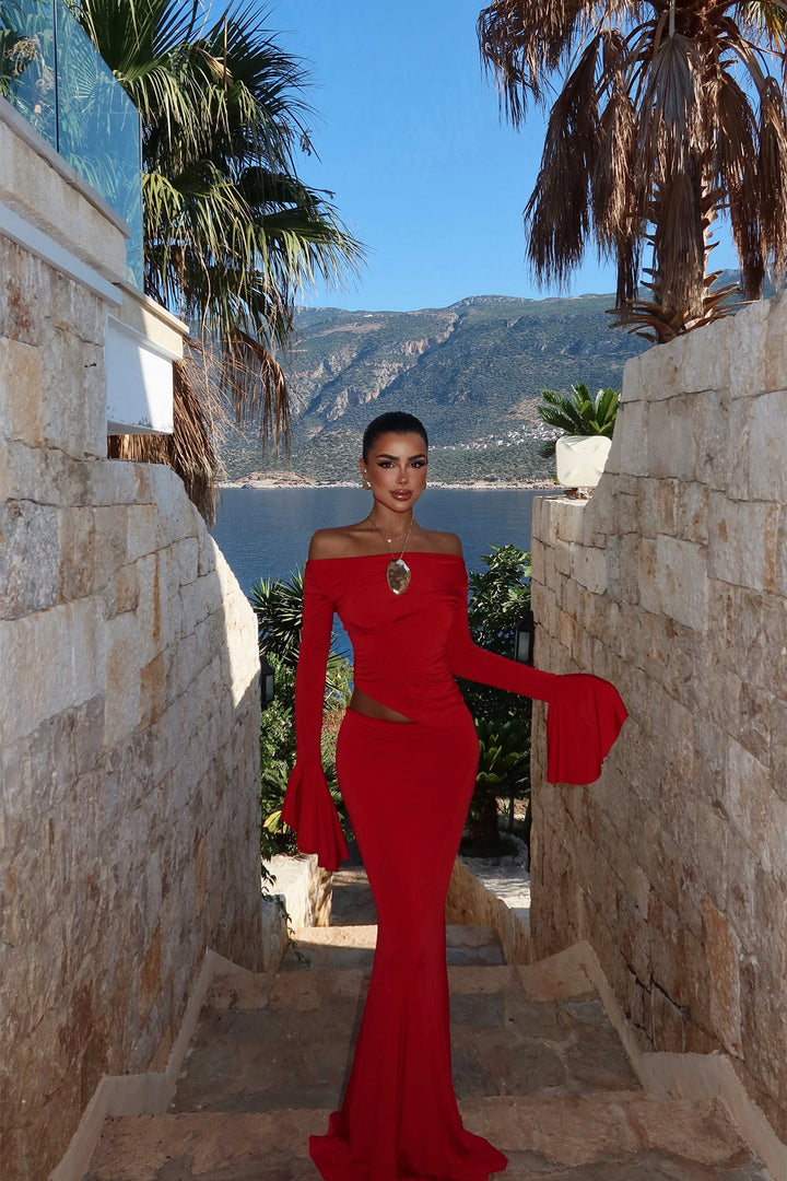 EYY Women Red Darcey Suit - Shawinigan