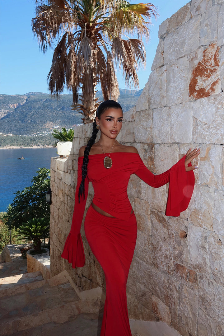 EYY Women Red Darcey Suit - Shawinigan