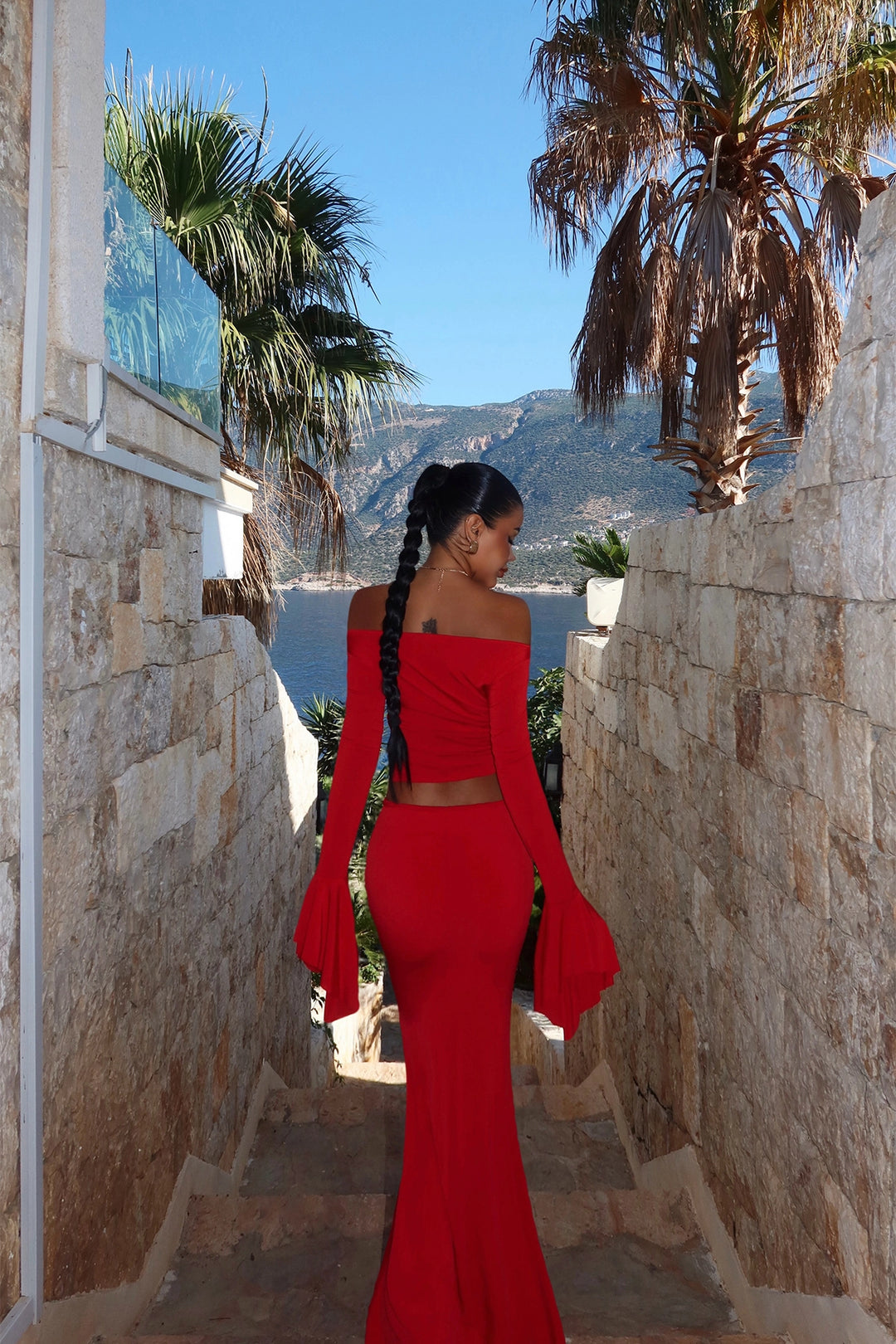 EYY Women Red Darcey Suit - Shawinigan